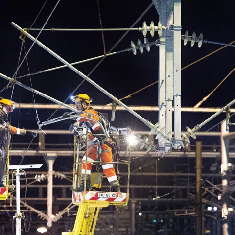 Illustration of Colas Rail remporte trois contrats de renouvellement et de maintenance de réseau ferré en France et au Royaume-Uni 