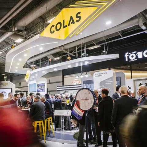Image of Colas présentera ses produits et innovations au Salon des Maires et des Collectivités Locales du 16 au 18 novembre 2021 Illustration of Colas présentera ses produits et innovations au Salon des Maires et des Collectivités Locales du 16 au 18 novembre 2021