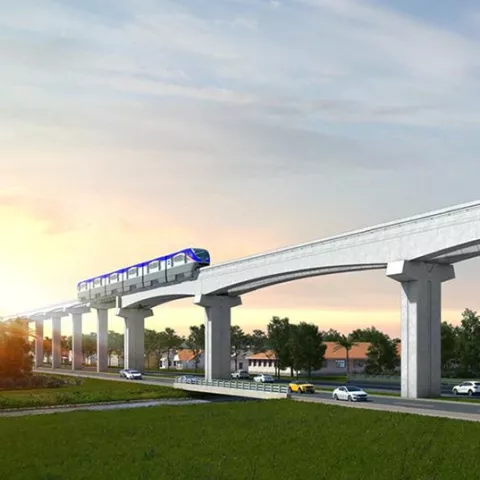 Illustration of Colas Rail signe son premier contrat au Panama