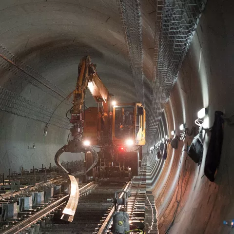 Illustration of Grand Paris Express : le groupement Colas Rail / Alstom  remporte le marché voie ferrée et caténaire de la ligne 15 Sud - secteur Est