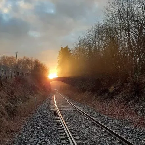 Illustration of Renouvellement de voie de la ligne des Horlogers, dans l'Est de la France
