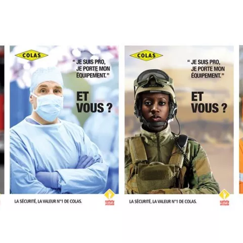 Illustration of « Safety Week » Colas : 20-24 juin 2016 