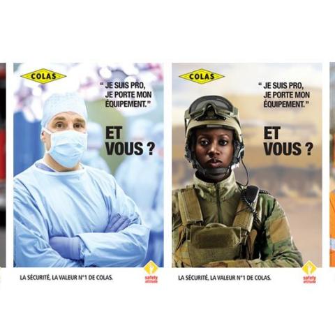 Illustration of « Safety Week » Colas : 20-24 juin 2016 