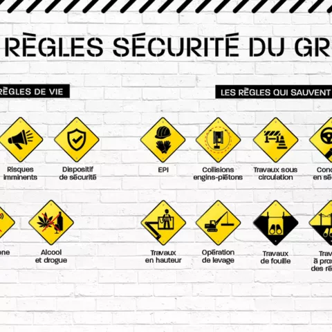 Image of « Safety Week » Colas : 28 septembre au 2 octobre 2020 Illustration of « Safety Week » Colas : 28 septembre au 2 octobre 2020
