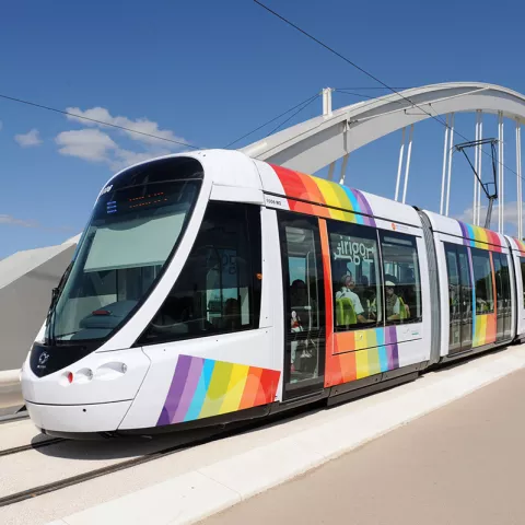 Illustration of Colas remporte deux contrats pour la construction de la ligne B du tramway d’Angers