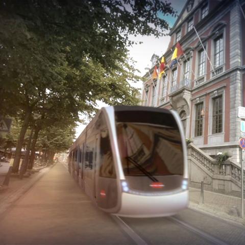 Illustration of Signature du contrat PPP du tramway de Liège