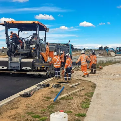 Illustration of HiLAB Pavement for the Ruakura SuperHub in Hamilton