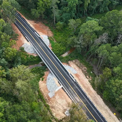 Illustration of Reeves Construction Rebuilds Four Bridges in South Carolina After Hurricane Helene