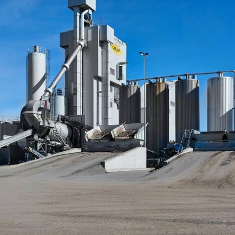 Illustration of Horsens : une centrale pensée pour le recyclage des enrobés