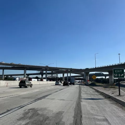 Illustration of Colas remporte un contrat majeur de construction de voies supplémentaires sur l’autoroute Interstate 10, en Californie