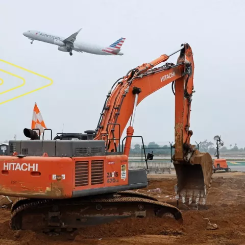 Illustration of Colas remporte un nouveau contrat de reconstruction à l’aéroport international de Los Angeles