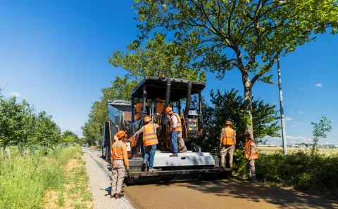 Chantier de la Voie Lyonnaise - Chassieu