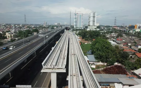 Chantier du Métro léger du Grand Jakarta 