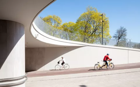 Construction du tunnel de Kaisa - Destia Finland