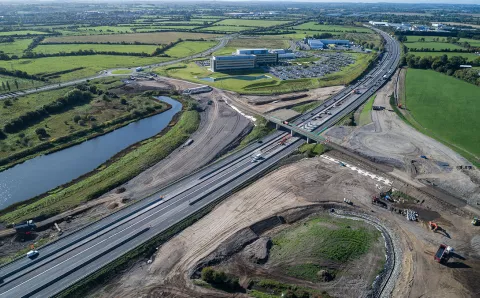 Irlande - Elargissement des chaussees de l'autoroute M7 entre Dublin et Limerik