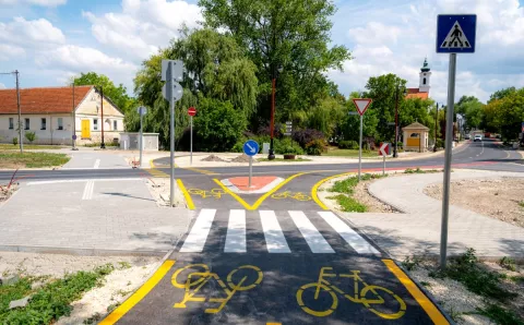 Piste cyclable Budapest-Etyek