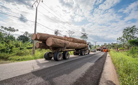 Chantier Recycol au Gabon