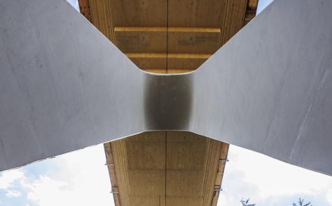 Passerelle sur la A1 
