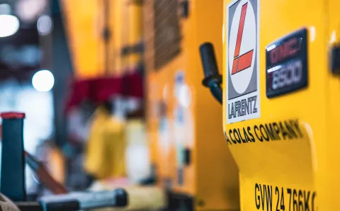 Lafrentz Road Marking 