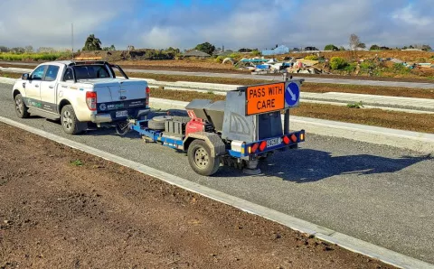 Colas conçoit une chaussée HiLAB haute performance pour Webb Drive à Hamilton