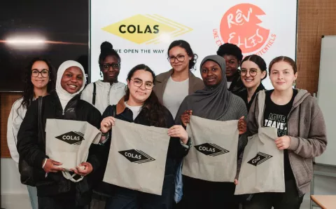 Journée d'inspiration et de partage - Colas Fondation & association Rêv'Elles