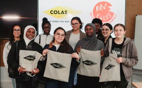 Journée d'inspiration et de partage - Colas Fondation & association Rêv'Elles